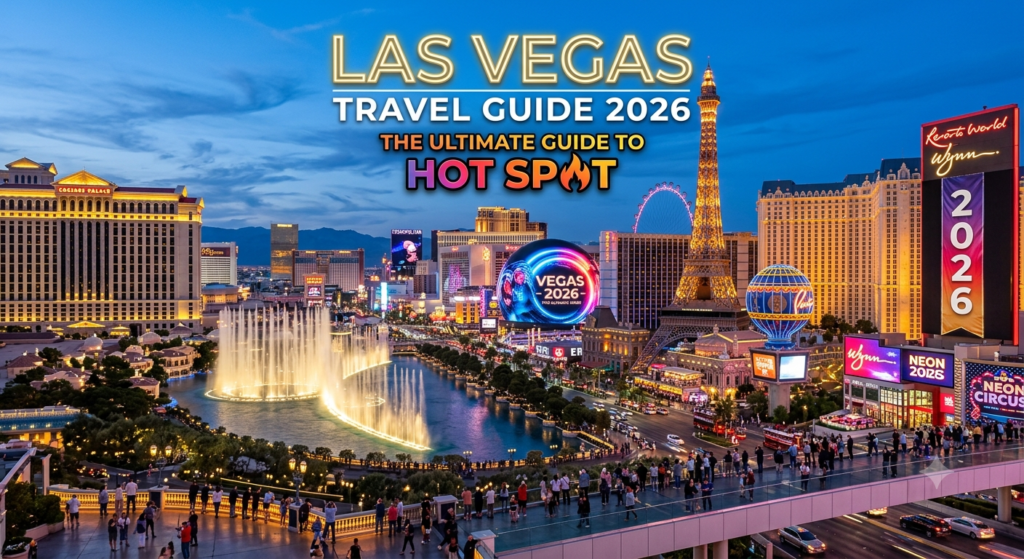 Las Vegas Travel Guide 2026 – Best Hotels, Casinos, Attractions & Budget Tips