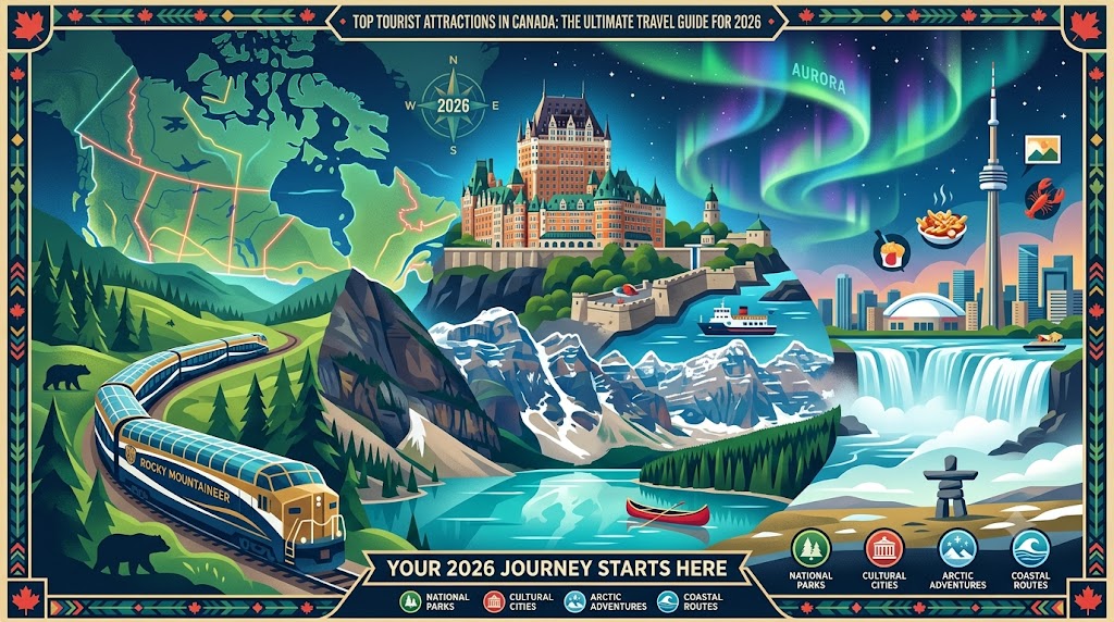 Top Tourist Attractions in Canada: The Ultimate Travel Guide for 2026